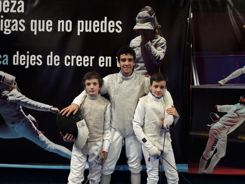 Navarra se hace un hueco en la esgrima nacional